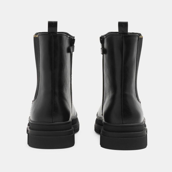 حذاء تشيلسي أسود للفتيات